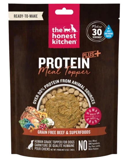 Honest Kitchen Protein Plus+ Dog Food Meal Toppers